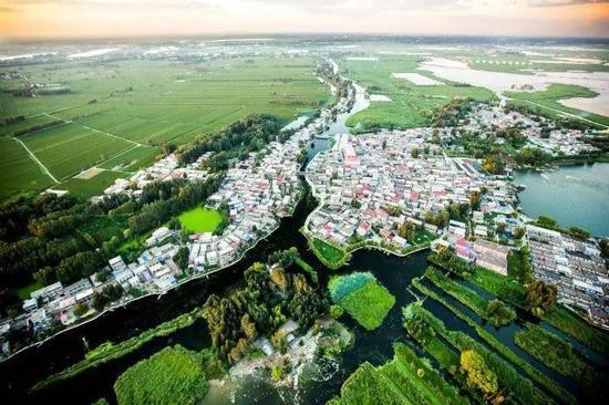 雄安新区航拍图。贺友顺摄