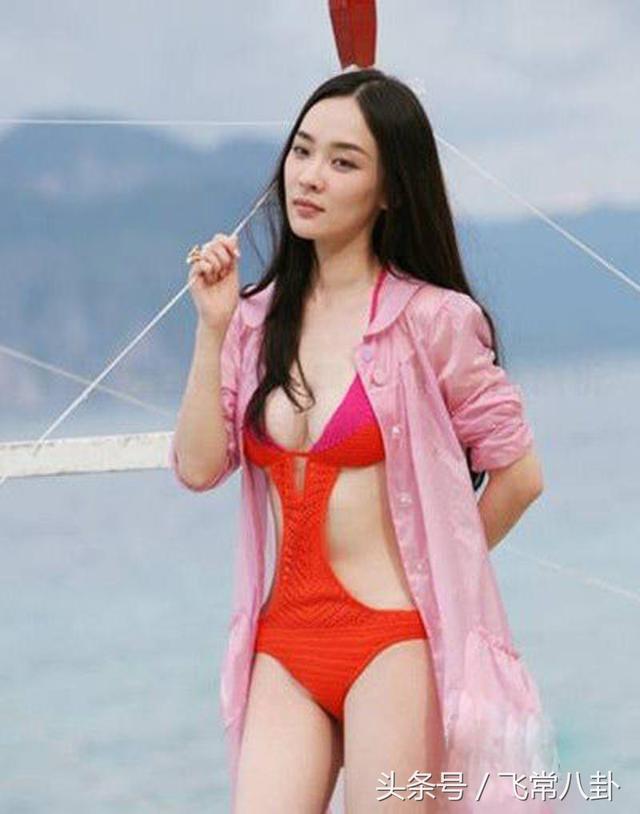 女星泳装照,她是当之无愧的霸主,柳岩,大幂幂靠边站