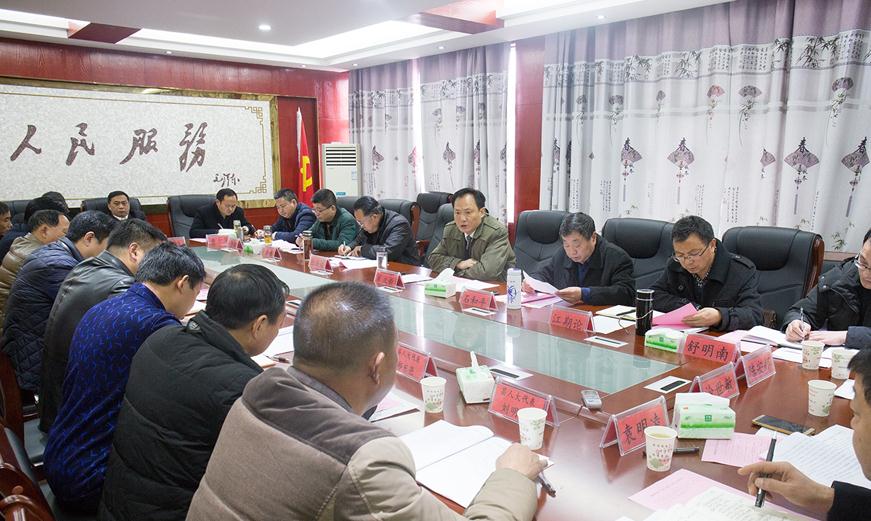 都昌县领导深入乡镇集中走访市县人大代表