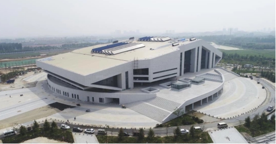 中国二十二冶集团承建平度奥体中心迎来2018