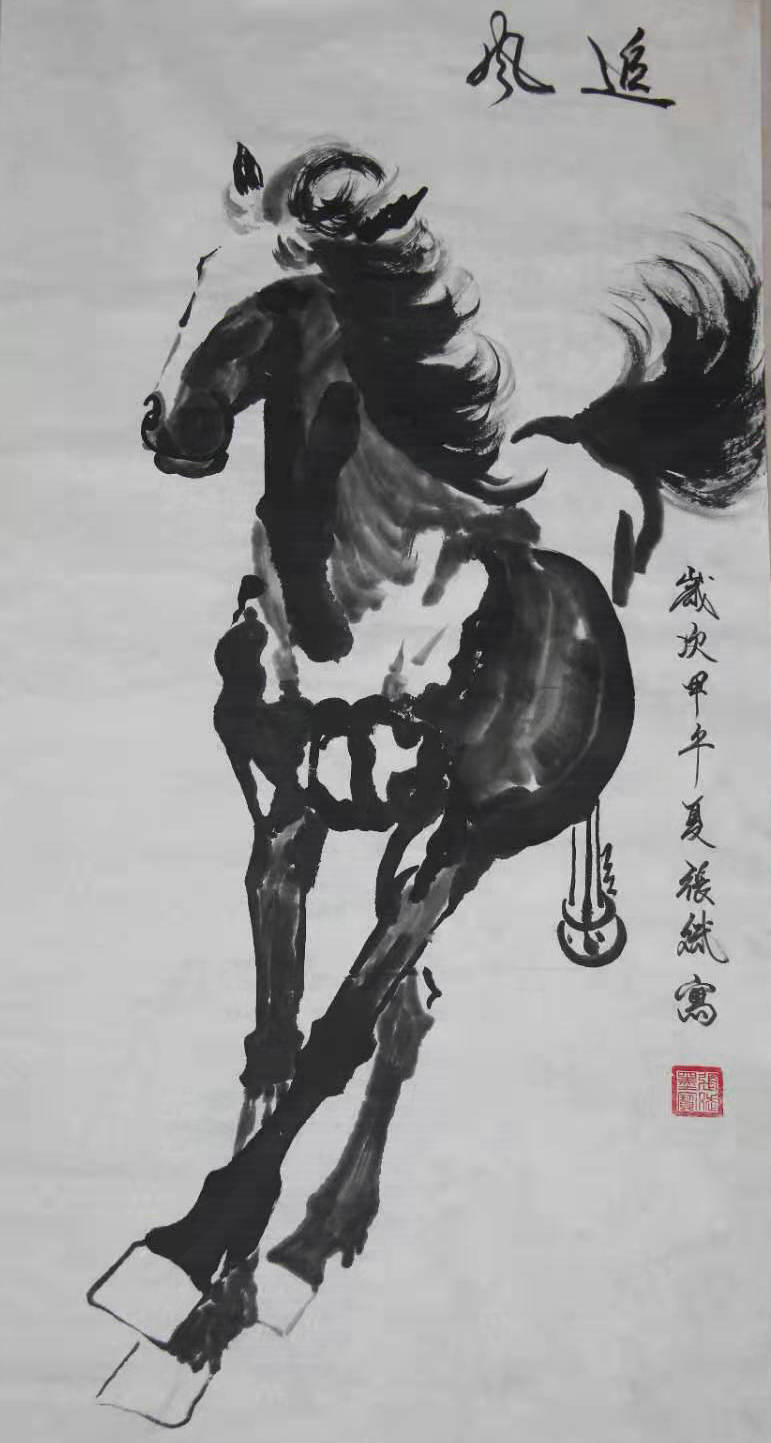 非遗传承人书画家张斌被京华美术馆聘为花鸟画艺委会副秘书长