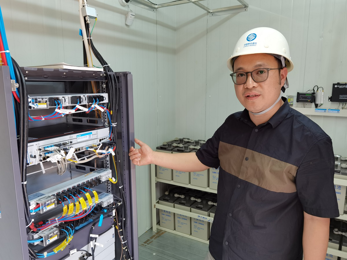 近距离感受5g基站建设:一上午装好所有设备
